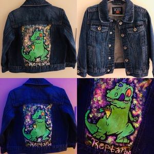 Reptar Custom Denim Jacket